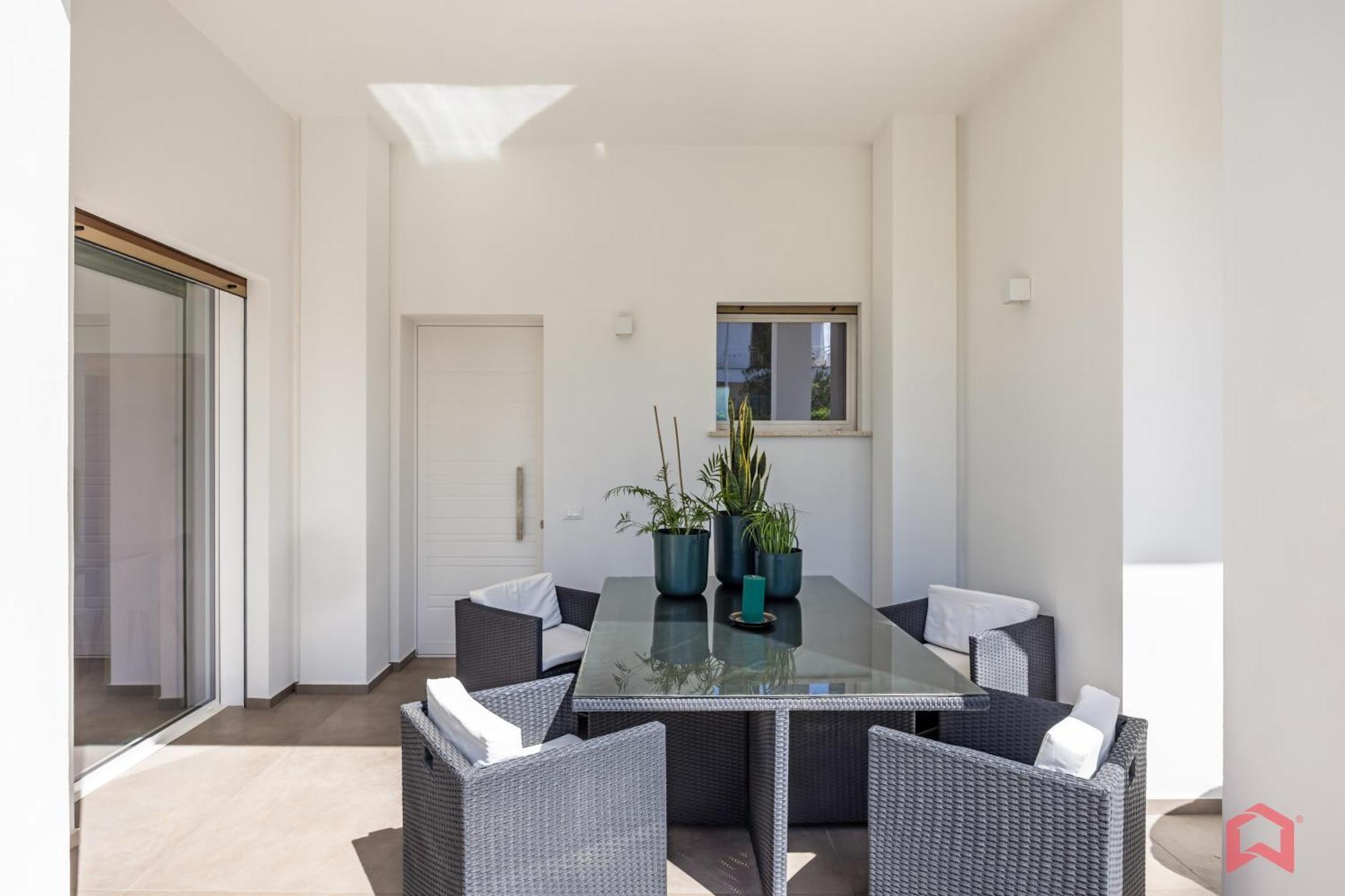 Appartamento In Villa Con Piscina Privata Palermo Bagian luar foto