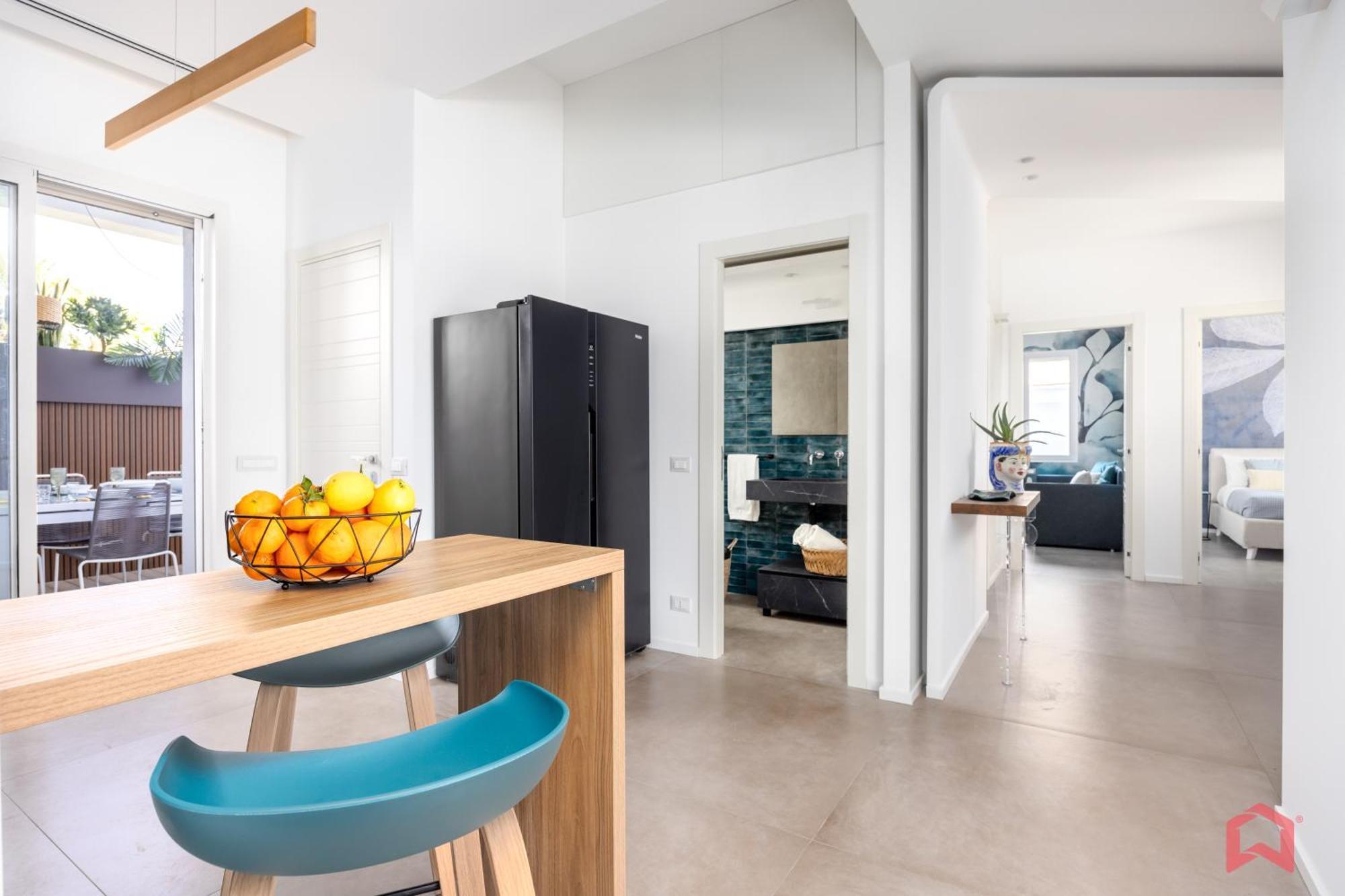 Appartamento In Villa Con Piscina Privata Palermo Bagian luar foto