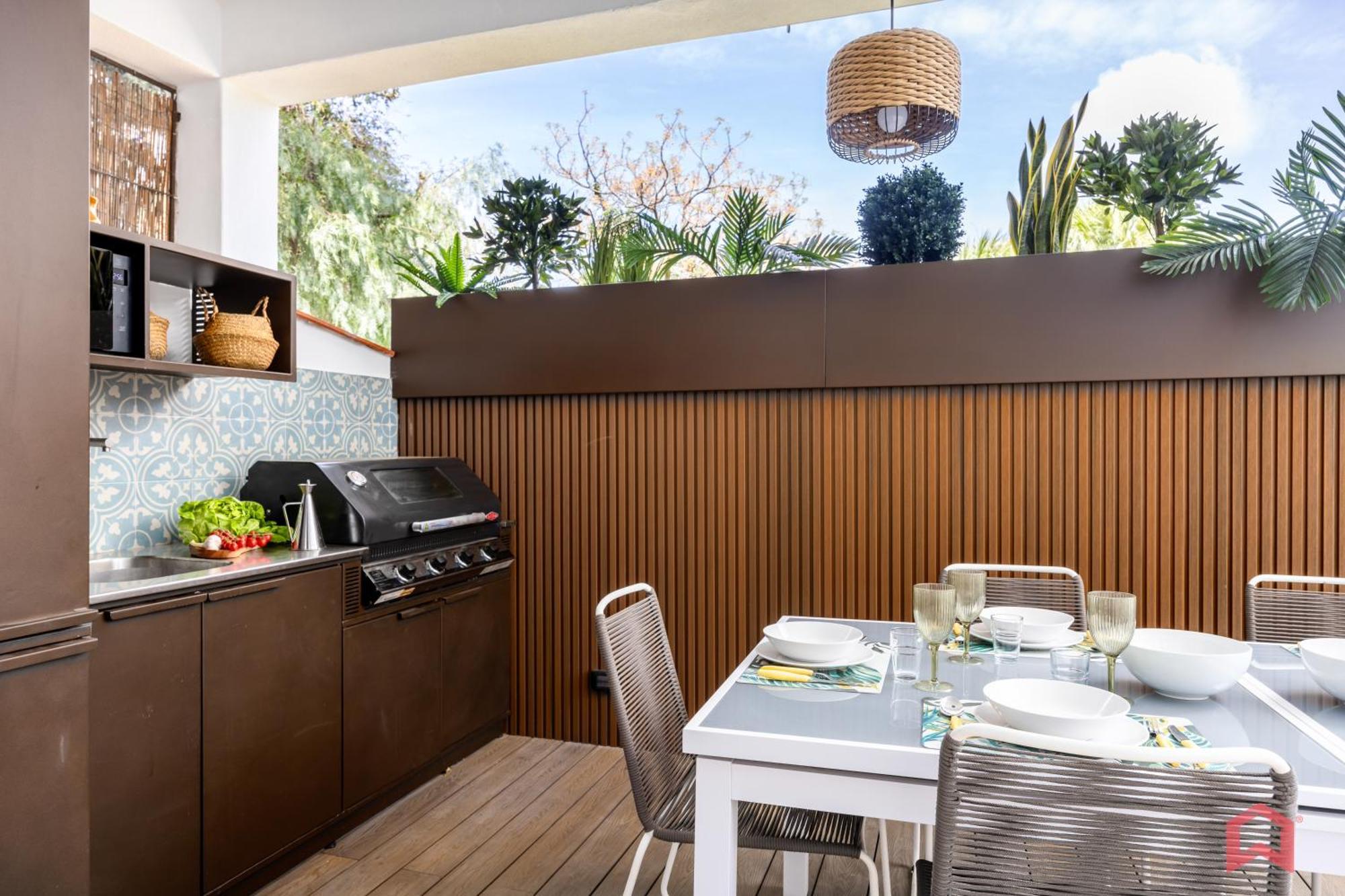 Appartamento In Villa Con Piscina Privata Palermo Bagian luar foto